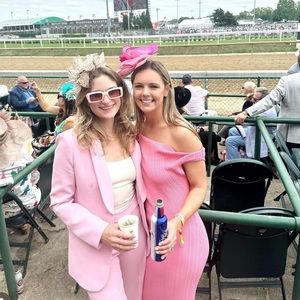 The Sei One Shoulder Pink Dress